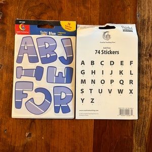Creative teaching press, Blue uppercase letters